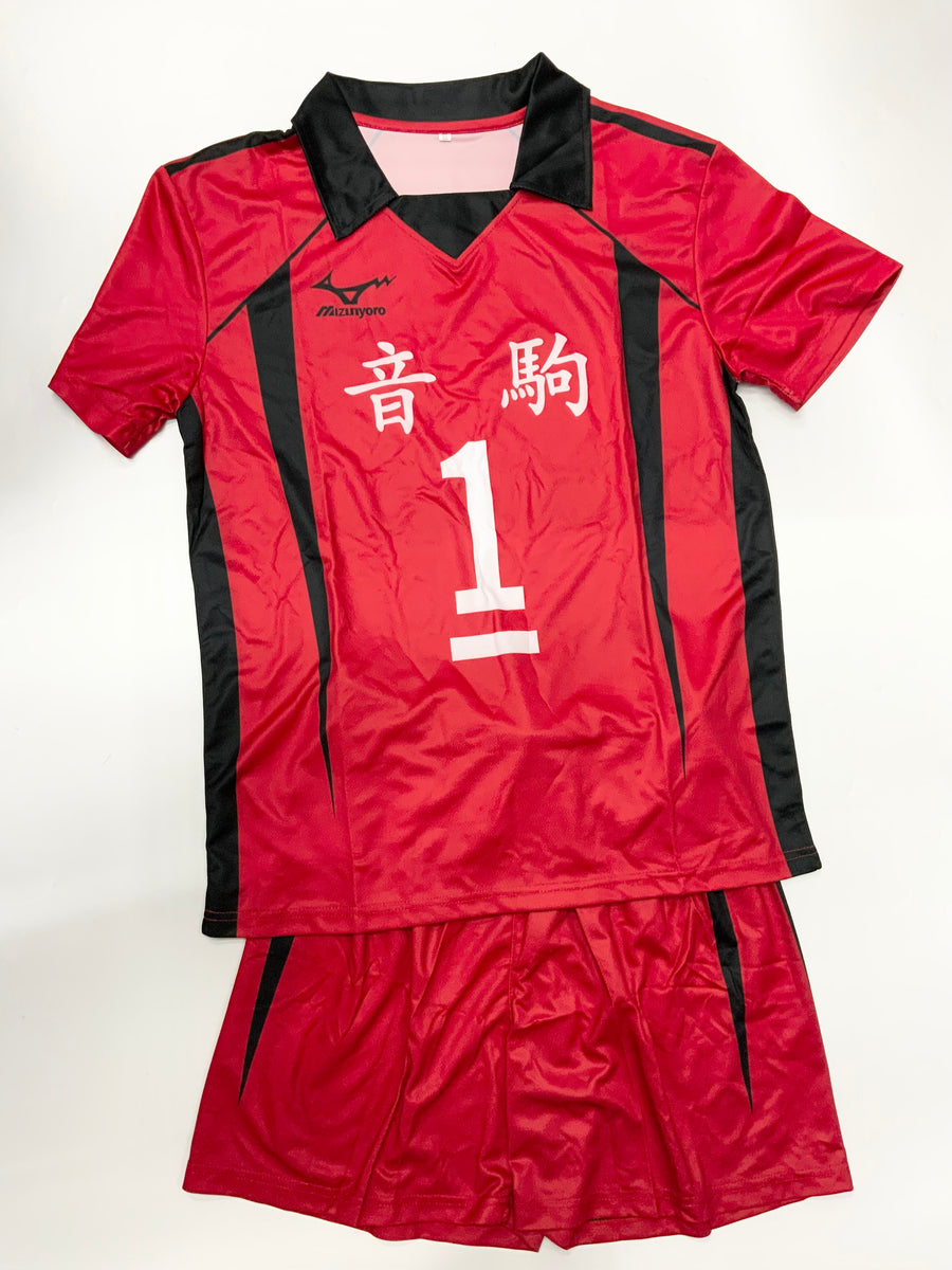 ハイキュー 黒尾鉄朗 コスプレ ユニフォーム ウィッグ 中古】ハイキュー！！ 黒尾鉄朗 ユニフォーム ウィッグ付き 2XL
