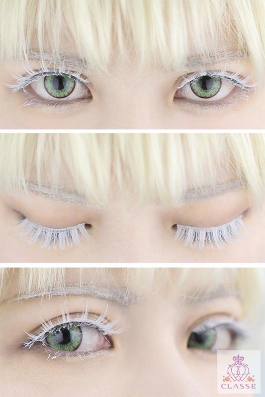 1ペア　白い　つけまつげ　ホワイト つけまつげ ホワイト – COSTOP-こすとっぷ-