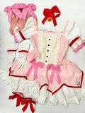 【中古】魔法少女まどか☆マギカ　鹿目まどか　ウィッグ付き　L