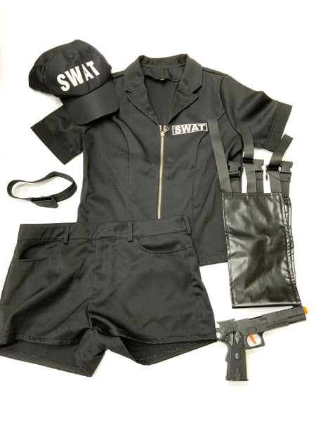 【中古】オリジナル衣装　SWAT　L