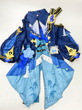 【中古】原神　行秋　海灯祭衣装　ウィッグ付き