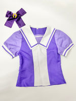 【中古】ウマ娘　制服　半袖 サウンズオブアース ウィッグ付き