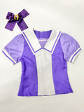 【中古】ウマ娘　制服　半袖 サウンズオブアース ウィッグ付き