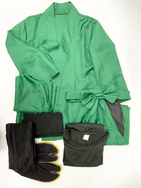 【中古】忍たま乱太郎　六年生制服　靴付き