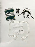 【中古】オリジナル衣装　メイド服　グリーン　M