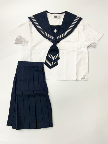 【中古】オリジナル衣装　セーラー服　半袖　M