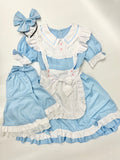 【中古】オリジナル衣装　メイド服　水色