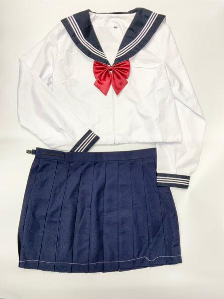 【中古】オリジナル衣装　セーラー服　長袖　4XL