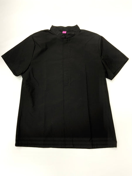 【中古】オリジナル衣装　シャツ　黒　半袖