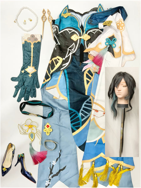 【中古】崩壊スターレイル　ルアンメェイ　ウィッグ付き　靴付き　S