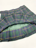 【中古】オリジナル衣装　チェックスカート　青×緑