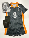 【中古】ハイキュー！！　影山飛雄　ユニフォーム　ウィッグ付き　2XL
