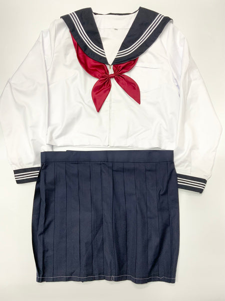 【中古】オリジナル衣装　セーラー服　長袖　5XL