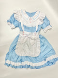 【中古】オリジナル衣装　メイド服　水色