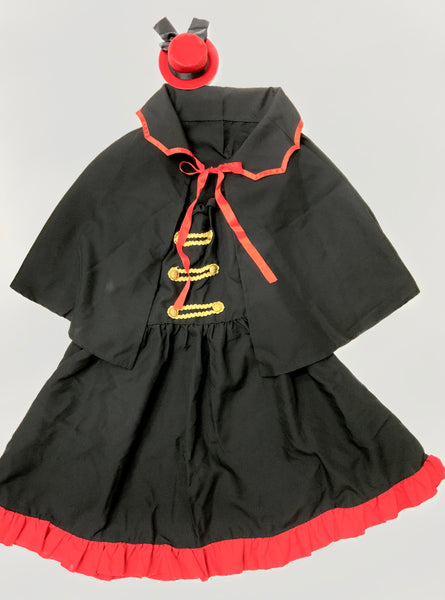 【中古】オリジナル衣装　吸血鬼風ワンピース