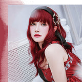 【普段使いウィッグ】NyaLa Vレイヤーロング レッドクイーン