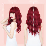 【普段使いウィッグ】NyaLa Vレイヤーロング レッドクイーン