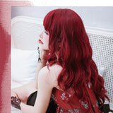 【普段使いウィッグ】NyaLa Vレイヤーロング レッドクイーン