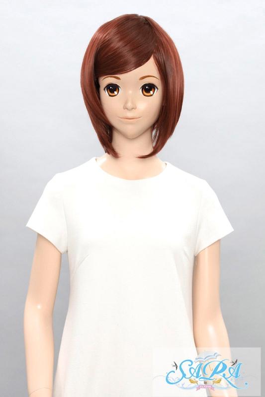 百合子ウィッグ　Sサイズ 50〜53cm ブラウンショートボブウィッグ 百合子ウィッグ Sサイズ 50〜53cm ブラウンショートボブウィッグ