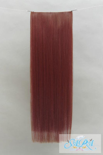 SARA毛束80cm - Sレッドブラウン03