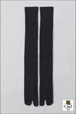 足袋ソックス ロング 黒